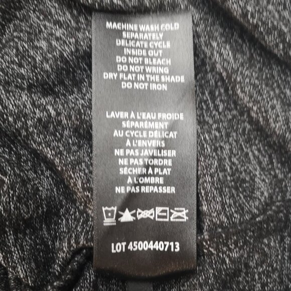 Buffalo David Bitton Ladies Size Large Black & Grey Lightweight Sweater - Picture 5 of 9